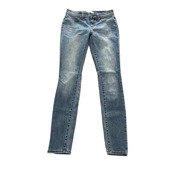 LILA RYAN DORIANNA MID-RISE CROPPED SKINNY W/ CUFF SIZE 27 - Picture 2 of 6